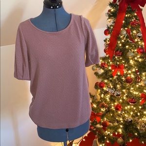 Mauve shirt